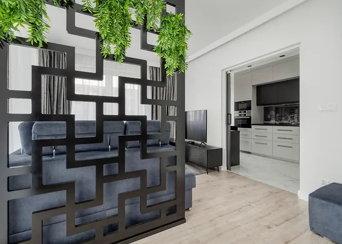 Apartmán Luksusowy Z 3 Sypialniami, Klimatyzacja, Parkingiem I Biurkiem We Wroclawiu By Renters Prestige