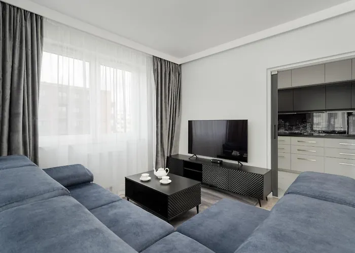 Luksusowy Z 3 Sypialniami, Klimatyzacja, Parkingiem I Biurkiem We Wroclawiu By Renters Prestige Apartmán