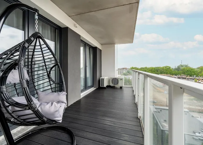 Luksusowy Z 3 Sypialniami, Klimatyzacja, Parkingiem I Biurkiem We Wroclawiu By Renters Prestige Апартаменты Вроцлав